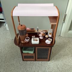 Our Generation Hot chocolate stand and accessories