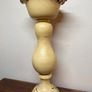 Elegant Hand Painted Floral Pedestal Jardiniere with Scalloped Bowl Image 4