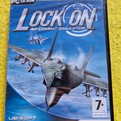 Lock On Air Combat Simulation  PC CD ROM games Original