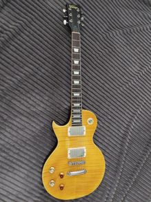 Vintage V100 'Lemon Drop' Left Hand Guitar