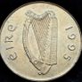 [#108] - Ireland 1995 | 20 Pence | Horse | KM.25 | UNC Image 2