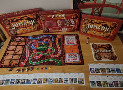 Jumanji ! The Board Game ! Complete ! by Columbia Pictures !