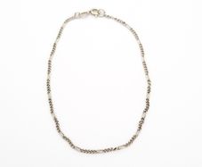Vintage Sterling Silver Figaro Bracelet