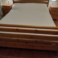 king sleigh bed frame