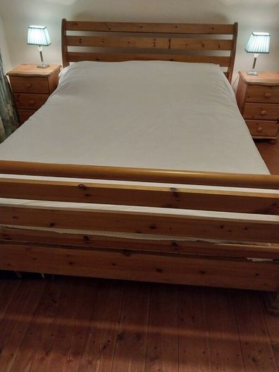 king sleigh bed frame