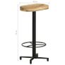 Bar Stools 2 pcs 76 cm Solid Mango Wood Image 5