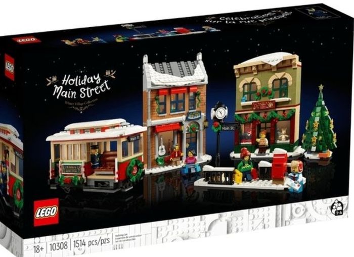 4x LEGO Winter village sets NEW