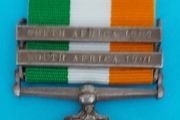 King's South Africa Medal With 2 bars