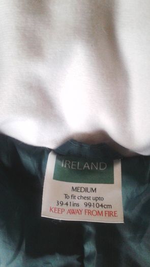 Ireland brand new jacket