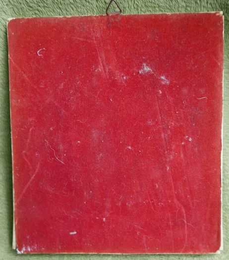 Antique Original Miniature Portrait Painting Old Frame Signed