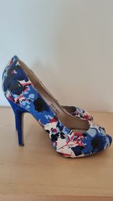 Floral Print Heels
