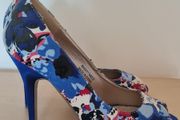 Floral Print Heels