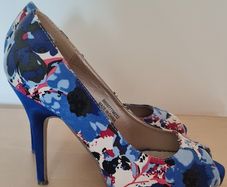 Floral Print Heels