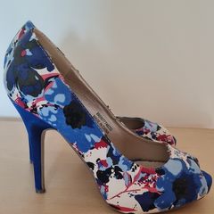 Floral Print Heels