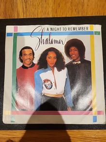 Shalamar A Night To Remember 12 Inch Vinyl 1982