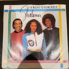 Shalamar A Night To Remember 12 Inch Vinyl 1982