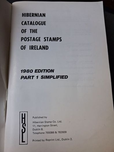 Hibernian / Simplified catalogue of the Postage Stamps of Ireland 1922 - 1979 / 1980