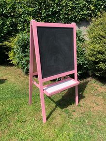 Ikea pink MALA easel