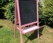 Ikea pink MALA easel