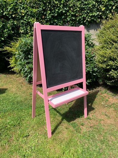 Ikea pink MALA easel