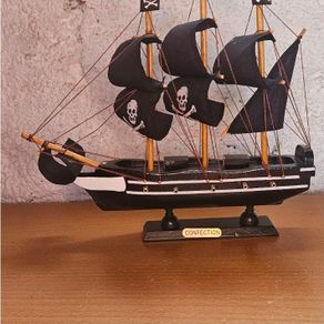 Pirate Wooden Sail Boat