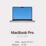 MacBook Pro 14" 10 Core 1TB M1 Pro Image 5