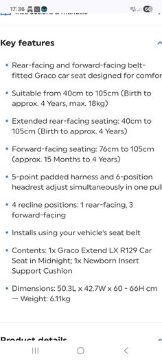 Graco Car Seat