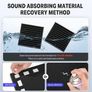 12 Pack Acoustic Panels, 1" x 12" x 12" Thicken Acoustic Foam Panels Wedges Image 3
