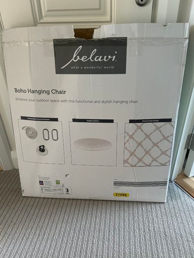 Hanging chair (unused)