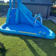 shark inflatable pool