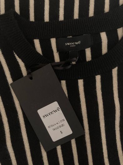 Stripped designer jumper