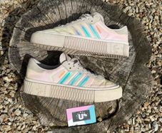 Premium Adidas Samba Cream Iridescent