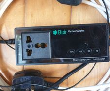 Digital Temperature Thermostat and 10metre Soil Heating Cable