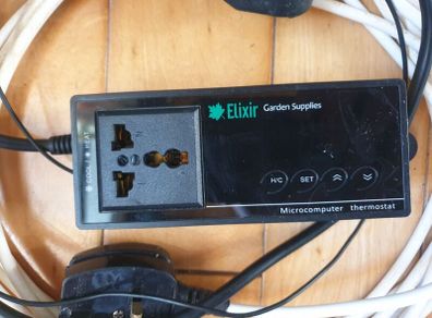 Digital Temperature Thermostat and 10metre Soil Heating Cable