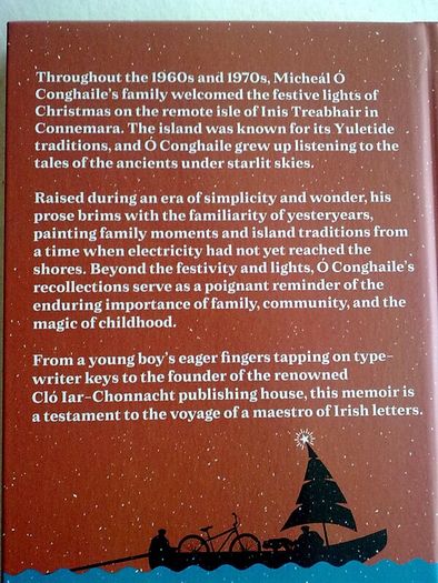 An Island Christmas by Micheal O Conghaile Ireland Irish Inis Treabhair Galway