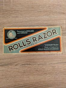Vintage Rolls Razor Viscount with box & instructions