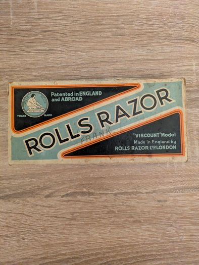 Vintage Rolls Razor Viscount with box & instructions
