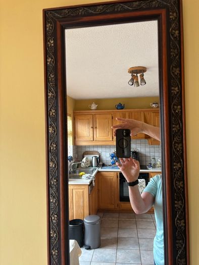 Antique style mirror