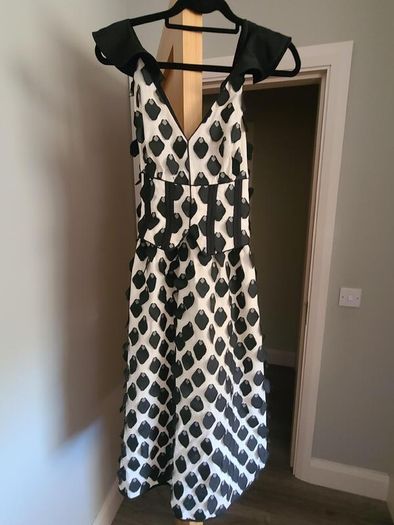 Self Portrait petal 3D Applique Midi Dress- Delivery