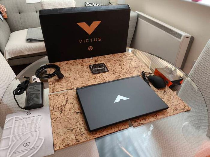 Brand New Gaming Laptop Hp Victus Intel 5 210H 8/12 RTX5060 8GB 80W GDDR7 16GB DDR5 5600mhz 512GB NVMe PCIE 4.0 15.6" 1080p 144hz Ips 300nits Win11 RGB