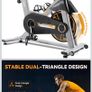 Magnetic Spinning Bike Like New Never Used Image 8