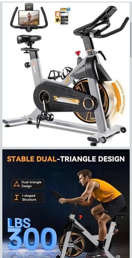 Magnetic Spinning Bike Like New Never Used