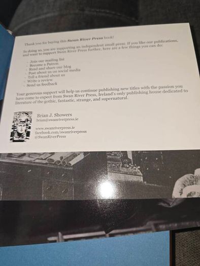 Signed book with post cards L.T Meade