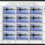 2006 Ireland Inland Waterways Commemorative Stamp Sheetlet Plate 1A1A1A1A Mint Never Hinged (MNH) Image 5