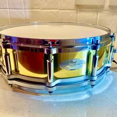 Pearl Brass Free-floater 14 x 5 snare