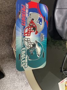 Super Bowl  XXXIX plastic plates