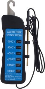 Electric Fence Voltage Tester Meter Fencing Volt Testing Tool 1000-10000V