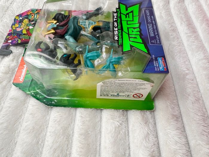 Rise Of The Teenage Mutant Ninja Turtles TMNT Baron Draxum Figure PLease see photos