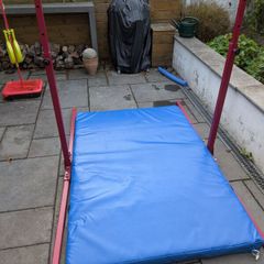 Gymnastics Bars and Mat