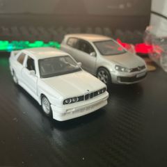 Die-cast Model Cars: VW Golf GTI Mk6 & BMW E30 M3